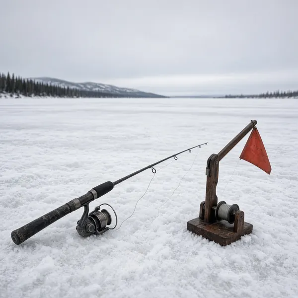 Ice rod and tip-up